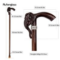 Bastón De Madera De Elefante Individual Moda Caminante Decorativo Para Fiesta De Disfraz Cospaly Halloween Mace Varita 92cm - details 2