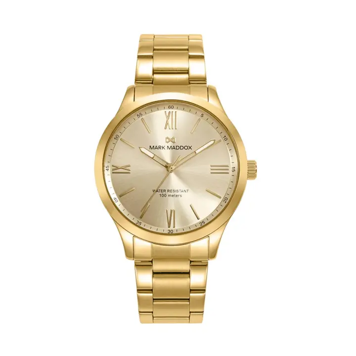 Reloj de Pulsera MARK MADDOX Acero IP Dorado HM1018-23 Hombre - 1