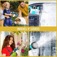 Pistola De Ducha Para Mascotas Con Mangos De Spray De 8 En 1 Herramienta De Limpieza Para Coches Y Animales Material Plástico - details 10