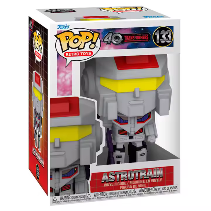 Figura Pop Transformers Generation 1 Astrotrain-Figura de Vinilo Coleccionable - Idea de Regalo- Mercancia Oficial - Juguetes para Niños y Adultos - Movies Fans - Muñeco para Coleccionistas y Exposición - 1
