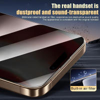 3Pcs Película De Vidrio Templado Anti-Spy Para iPhone 15 16 13 pro Max 16e Protección De Pantalla Para iPhone 14 12 11 pro Max X XR XS Max - details 3