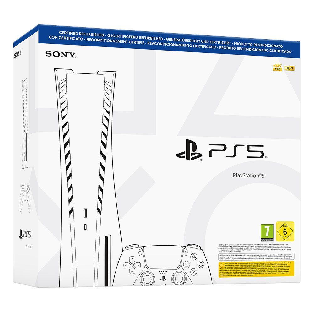 Consola PS5 DISCO 825GB (Chasis C) Reacondicionamiento CERTIFICADO por PlayStation