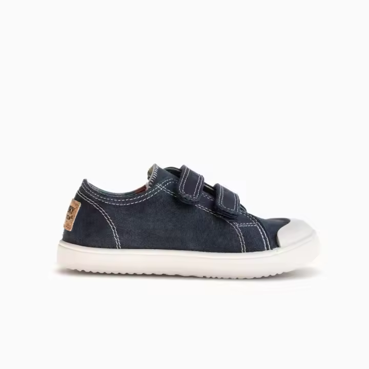 PABLOSKY 980120  36300 25V SNEKERS VELCROS LONA LAVADA MARINO - 1