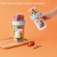 Juego De Botellas De Almacenamiento Multifuncional De Doble Capa Contenedor De Alimentos Plástico Caja De Conservación Fresh-keeping Taza De Almuerzo - details 4