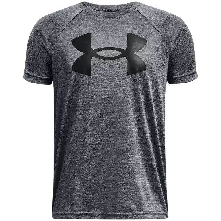 Camiseta de Manga Corta Under Armour Tech para unisex en color gris - 1