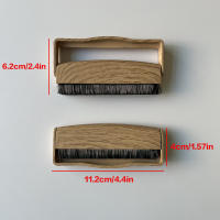 Limpieza De Disco De Vinilo 1pc Herramienta De Limpieza Con Mango De Madera Y Material PP Adecuada Para Turntable Y LP Mantenimiento Cepillo De Limpieza - details 2