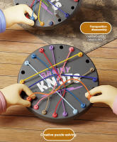 Juego De Mesa Estratégico Para Niños Con Sensorialidad Social Juego De Lógica Desafío De Línea Enredada Divertido Para Edad 7-12+ - details 4