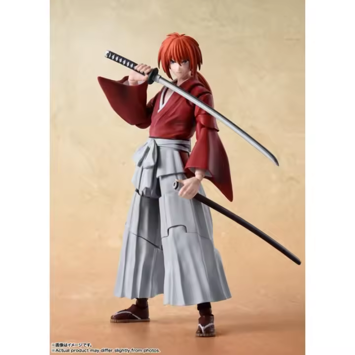 Bandai Rurouni Kenshin: Meiji Swordsman Romantic Story - S.H. Figuarts - Kenshin Himura 13 cm - 1