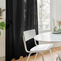 2/4 Panelas Cortinas Blancas/Grises De Tulle Chiffon Modernas Para Decorar Sala De Estar Cocina Dormitorio Translúcidas Sencillas De Poliéster - details 20