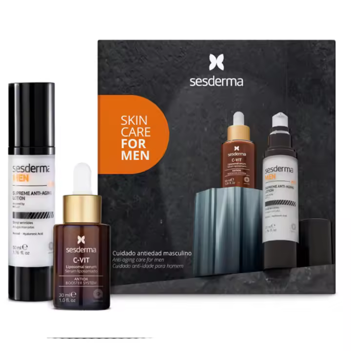 Sesderma Men Supreme Loción Antiedad 50 ml + Sérum C Vit 30 ml Pack - 1