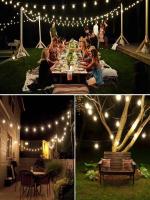 Luces De Cadena LED Globular Solar Con 60 LED 8 Modos De Iluminación IP65 Luz Faeita Para Decoración De Jardín Y Fiesta De Navidad - details 0