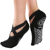 Calcetines De Yoga Para Mujer Antideslizantes De Silicona Transpirables Para Ballet Pilates Fitness Danza Y Ejercicio - details 2