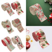 Cinta De Navidad Para Scrapbooking Y Regalos De Fiesta Y Boda Decorativa De Poliéster Ancho 1 Pulgada Proyectos De Artesanía - details 1