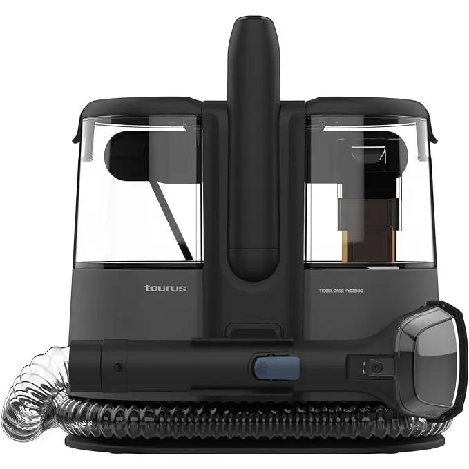 Taurus - Aspirador de tapicerías Textile Care Hygienic SPCL400  400 W  10.000 Pa de succión  3 en 1: Pulveriza, Limpia y aspira Aspira sólidos y líquidos  Accesorios incluidos - 1