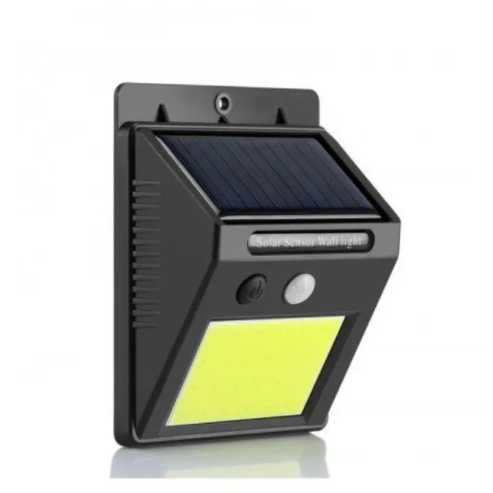 Coshano Lampara solar con sensor de movimiento y luz interior y exterior 24 LED COB - 1