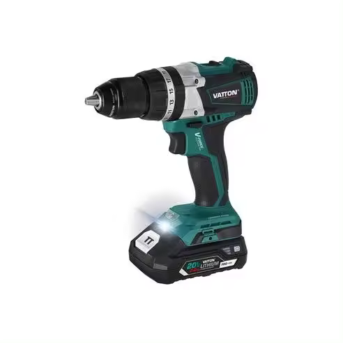 Taladro percutor brushless vatton 20v 1 batería 2.0ah - 1