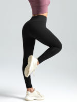 Leggings De Fitness Para Mujer Largo Completo Pantalones De Yoga Cómodos Y Ajustados Para Correr Con Cinturón Elástico Material De Poliéster Y Spandex - details 10