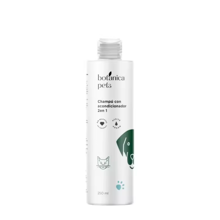 CHAMPU ACONDICIONADOR 2 EN 1 250 ML BOTANICA PETS (PERROS Y GATOS) - 1