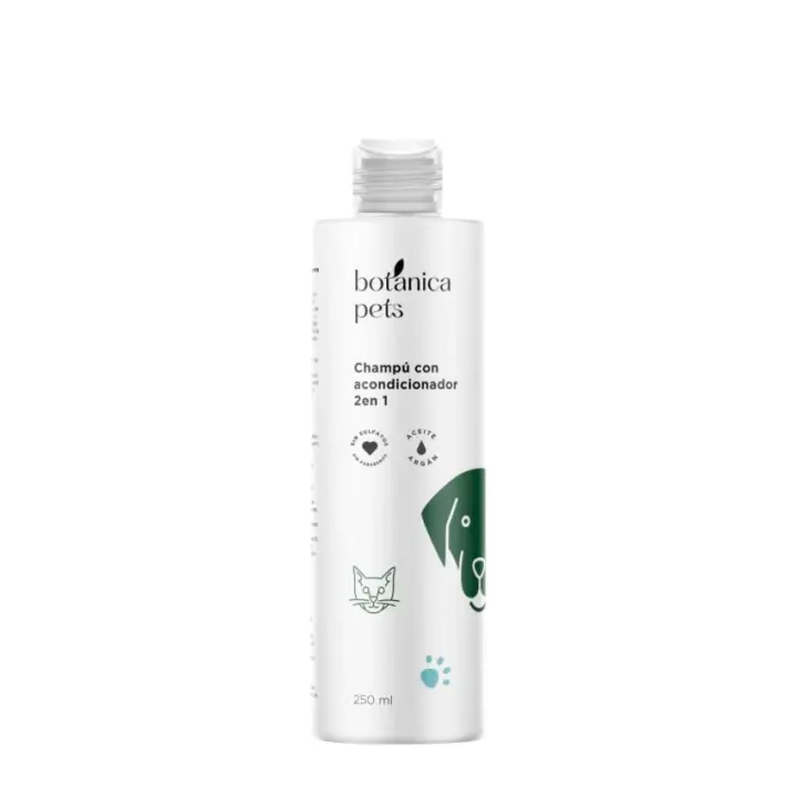 CHAMPU ACONDICIONADOR 2 EN 1 250 ML BOTANICA PETS (PERROS Y GATOS) - 1