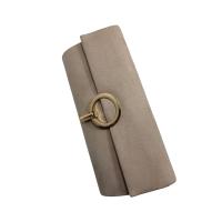 Bolso de Fiesta Antelina Alargado con Cierre Metálico Aro - Tamaño 24 x 13 cm Colección 2025 - Diseño Original y Elegante para Mujer - Bolso de Noche - Incluye Bandolera - details 8