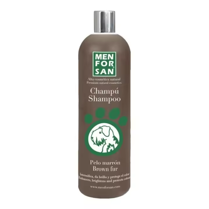 Champú para mascotas Menforsan 1 L Perro Cabello castaño - 1