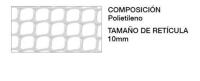 Malla Protectora Compuesta En PVC 1METRO  de anchura   Salva Pájaros Y Roedores Huerto Invernadero Gallineras Voladero Vallas Para Jardin Jaulas Tela Para Cercos - details 4