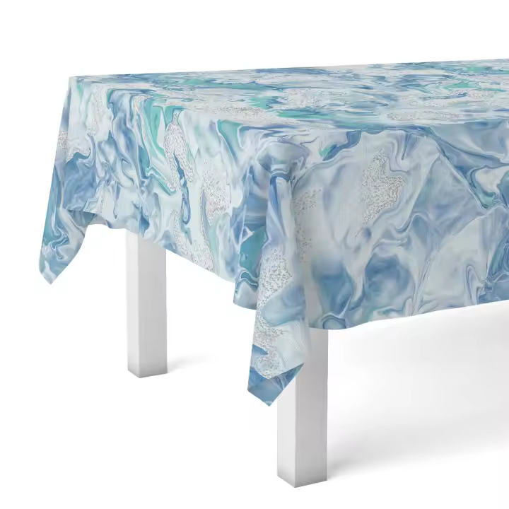 VALENTIA HOME Mantel Hule Deba Valentia Home | Estampado Antimanchas | Repelente de Agua | Protección Mesa | Comedor o Cocina | Varios Tamaños - 1