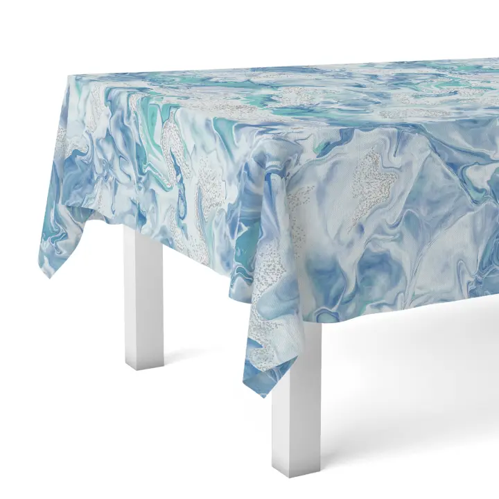 VALENTIA HOME Mantel Hule Deba Valentia Home | Estampado Antimanchas | Repelente de Agua | Protección Mesa | Comedor o Cocina | Varios Tamaños - 1