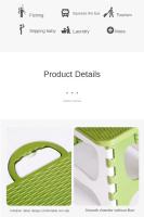 Taburete Plegable De Plástico Karley Gifts Portátil Para Exteriores Y Uso Doméstico Pequeño Banquillo De Entrenamiento Para Niños Estudio Moderno Europeo - details 9