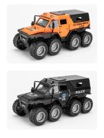Modelo De Coche De Metal Escala 1/32 Autovoz Shaman 8x8 ATV De Rusia Juguete De Colección Para Niños Con Luz Y Sonido Regalos Para Niños - details 8