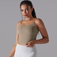Top De Yoga Para Mujer Fitness Deportivo Push up Cómodo Reversible Brocado Top De Deporte Crop Top Para Gimnasio Y Running - details 25