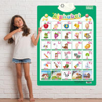 Placa de Pared Interactiva Electrónica de Frutas Animales y Números Alfabéticos para Niños Juguete Educativo Temprano en Inglés - details 4