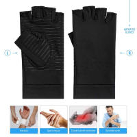 Guantes De Compresión De Cobre Para Artritis Mejora El Alivio Del Dolor De La Articulación Y Alivia Las Doloridas En El Síndrome Del Túnel Carpiano Guantes De Compresión De Cobre Para Mujer Talla Grande - details 16