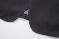 Otoño e Invierno nueva moda abrigo de lana de un solo pecho para hombres corto casual color sólido versátil abrigo delgado para hombres - details 11