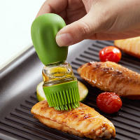 Botella De Aceite De Oliva Con Cepillo De Silicona Para Barbacoa Y Cocina Dispensador Con Rojellera Herramienta Para Hornear Y Cocinar Accesorios De Cocina - details 13