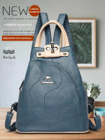 Mochila De Cuero De Alta Calidad Para Mujer Gran Capacidad Antirrobo Para Viajes Bolsa De Hombro Escolar Para Adolescentes Chicas - details 11