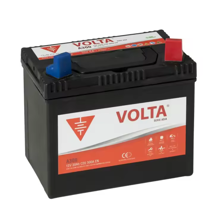 Batería para coche 30Ah 300D Asiático Volta - 1