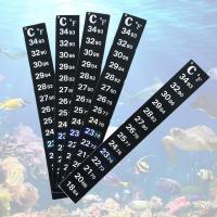 Termómetro Adhesivo Para Acuario 5/10 Piezas Discos De Temperatura Dual Escala Herramientas Para Tanque De Peces - details 0