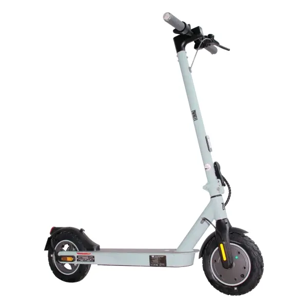 Zwheel zfox plus geysir patinete electrico motor 300w - homologado dgt - velocidad hasta 25km/h - autonomia hasta 30km - carga maxima 100kg - ruedas 10” - color celeste - 1