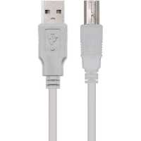 Nanocable Cable Usb 2.0 para Impresora, Tipo A/M-B/M, Macho-Macho, Beige, 3Mts - details 2