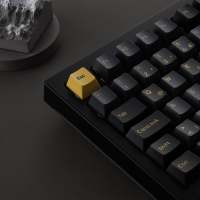 Teclado Mecánico De Juego Akko 5108B plus Negro Y Oro Con Retroiluminación RGB Tipo-C/2.4GHz/Bluetooth 5.0 Hot Swap Iso-uk/de/nordic 108 Teclas - details 5