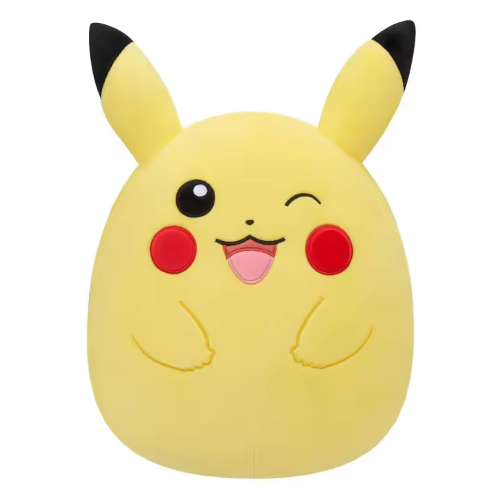Pokémon peluche squishmallows jumbo winking pikachu 51 cm - 1