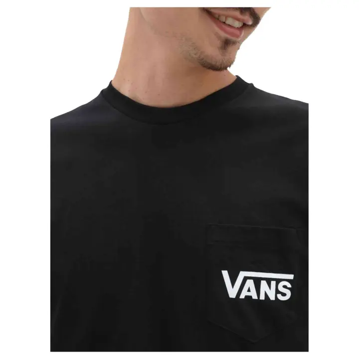 Camiseta de Manga Corta Vans Style 76 Back para hombre en color negro - 1
