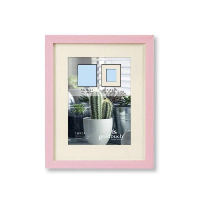Goldbuch Marco Cosea Rosa para fotografías 13x18 cm, con paspartú 9x13 cm.