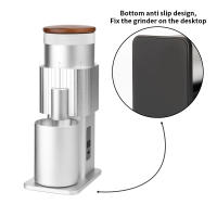 Molino De Café Portátil CF WISDOM Capacidad De 25g Acero Inoxidable 402 Burro De Seis Estrellas Ajustable Para Café Picado Mocha Y Café En Vaso - details 7
