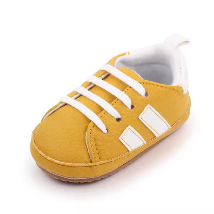 Zapatos Casuales Para Bebés De Primavera Y Otoño Suela TPR Antideslizante De Alta Calidad PU Múltiples Opciones Moda Nueva 2023 - 1