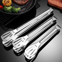Pinzas De Barbecue De Acero Inoxidable Para Alimentos Pinzas De Carne De Asado Salad Y Steak Utensilios De Cocina Longas Pinzas De Servicio - details 2