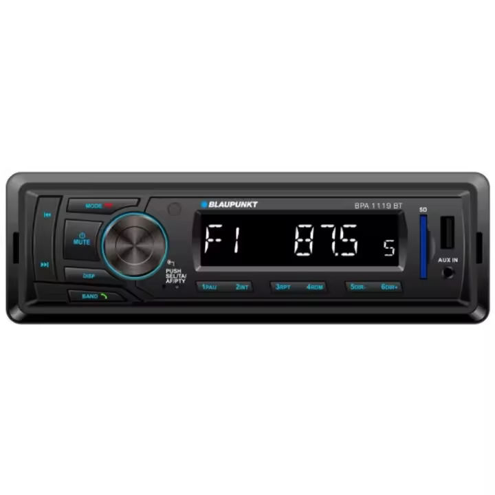 Autorradio BLAUPUNKT BPA1119BT Color Negro, 1 DIN, - 1
