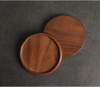 Taza De Madera Natural Redonda Para Decoración De Mesa Resistente Soporte Para Té Café Vaso DIY Accesorio De Hogar - details 11