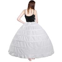 Falda Aros De 6 Piezas Para Mujer Crinolina Boda Vestido De Baile Media Camisa Material SPANDEX Técnica Tejido Planos Origin Mainland China - details 2